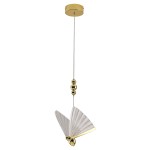 Lampa wisząca Mariposa 2xLED motyl do pokoju LP-1715/1P 
