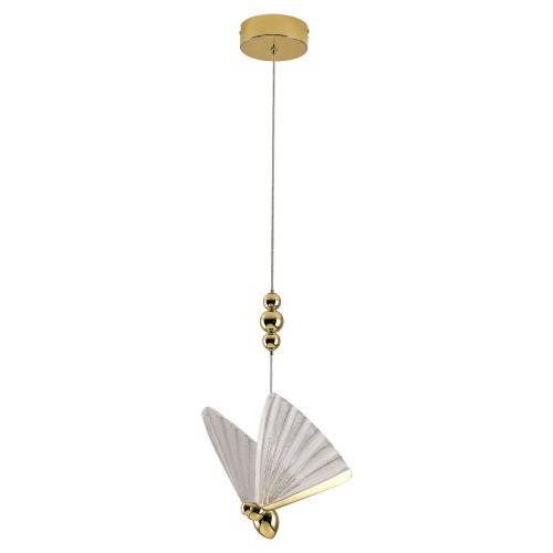 Lampa wisząca Mariposa 2xLED motyl do pokoju LP-1715/1P