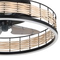Wentylator sufitowy z regulowanym oświetleniem LED FRANA  35148 Eglo