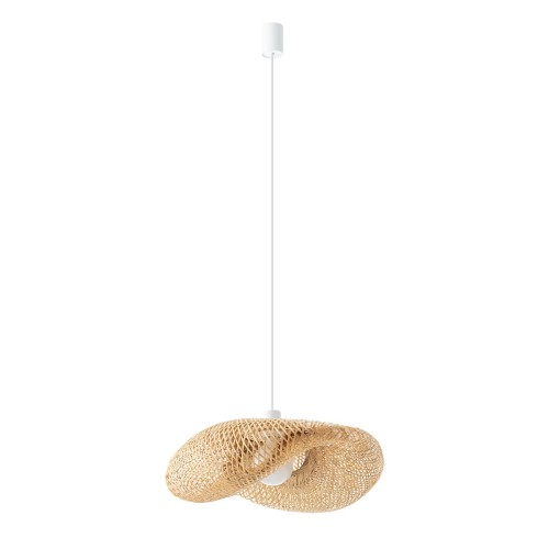 Lampa wisząca HAVANA S bambusowa nad stół 11395 Nowodvoraski