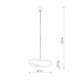 Lampa wisząca HAVANA S bambusowa nad stół 11395 Nowodvoraski