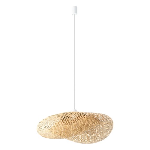Lampa bambusowa wisząca HAVANA L do salonu 11397 Nowodvorski