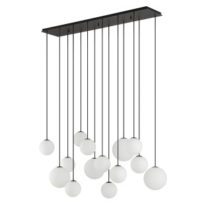 Lampa wisząca żyrandol na 14XG9 led SNOWBALL XIV 11408 Nowodvorski