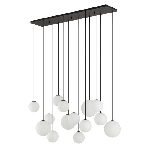 Lampa wisząca żyrandol na 14XG9 led SNOWBALL XIV 11408 Nowodvorski