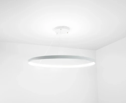 Lampa LED okrągła średnica 80cm 50W RING wisząca CRI>90 biała