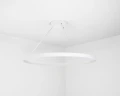 Lampa LED okrągła średnica 80cm 50W RING wisząca CRI>90 biała opcja ściemniania