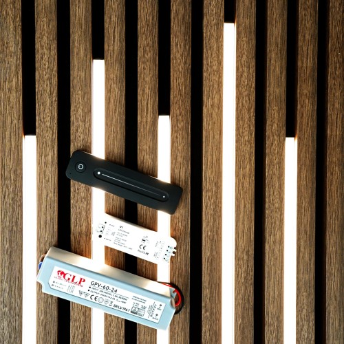 Lampy do lameli led zestaw 5x lamp  do LAMELI + zasilacz i sterownik