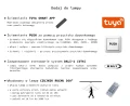 Lampa wisząca do salonu LED okrągła INTER RING wisząca zoomLED® CRI>90 czarna opcja ściemniania