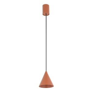 Lampa wisząca GU10 ceglana ZENITH XS TERRACOTTA 11456