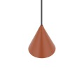 Lampa wisząca GU10 ceglana ZENITH XS TERRACOTTA 11456