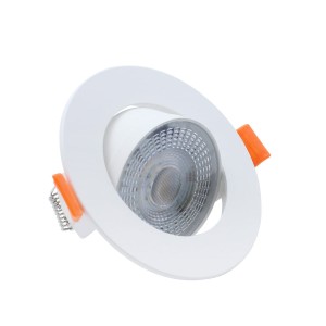 Lampka do zabudowy Ruchome oczko podtynkowe Plus białe LED CCT LP-1506/1RS WH
