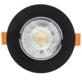 Lampka do zabudowy Ruchome oczko podtynkowe Plus czarne LED CCT LP-1506/1RS BK