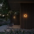  Lampa na zewnątrz MAXI POINT round LED exterior  kinkiet czarny 26579 Aqform