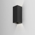 Lampa, kinkiet na zewnątrz IP65  VIP square up&down LED 230V exterior M927 60° Phase-Control kinkiet czarny 26543-M927-WB-PH-12 Aqform