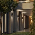 Lampa, kinkiet na zewnątrz IP65  VIP square up&down LED 230V exterior M927 60° Phase-Control kinkiet czarny 26543-M927-WB-PH-12 Aqform