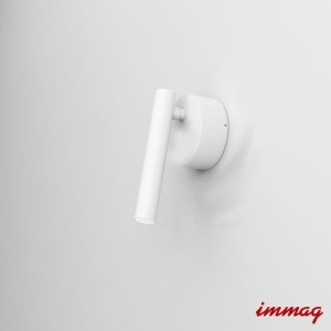 Lampa na ścianę do sypialni kinkiet PET micro O LED 32° 26527 Aqform