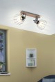 SAMBATELLO  98135  lampa sufitowa drewno/stal  EGLO