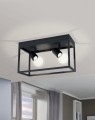 SILENTINA 98332  lampa sufitowa czarna  EGLO