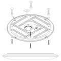 NIEVES  98326  plafon led  EGLO