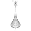 Lampa wisząca Amsfield  49772   bambusowa  EGLO