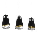 AUSTELL  49448  lampa wisząca czarno-złota  EGLO