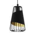 AUSTELL  49447  lampa wisząca czarno-złota  EGLO