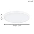 FUEVA 1  97279 plafon led 3000K  EGLO
