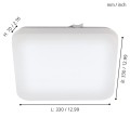 FRANIA  97885  plafon led IP44  EGLO