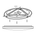 FRANIA  97872  plafon led  EGLO