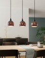 ROCCAFORTE  97846  lampa wisząca czarno-złota  EGLO