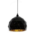 ROCCAFORTE  97845   lampa wisząca czarno-złota  EGLO