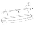 SIDERNO  97719 kinkiet led chrom IP44  EGLO