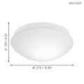 BARI-M  97531  plafon led z czujnikiem ruchu IP44  EGLO