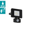 FAEDO 3  97459  lampa zewnętrzna z czujnikiem ruchu led czarna  IP44  EGLO