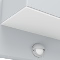 AZZINANO  97159  kinkiet zewnętrzny z czujnikiem ruchu led srebrny IP44  EGLO