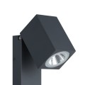 SAKEDA  96287  kinkiet zewnętrzny led z czujnikiem ruchu antracyt  IP44  EGLO