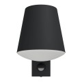 CALDIERO 97451  kinkiet zewnętrzny led z czujnikiem ruchu antracyt IP44  EGLO
