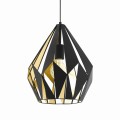 CARLTON 1  49931  LAMPA WISZĄCA CZARNO-ZŁOTA  EGLO