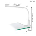 LAROA  96434  LAMPA BIURKOWA DOTYKKOWA LED BIAŁA  EGLO