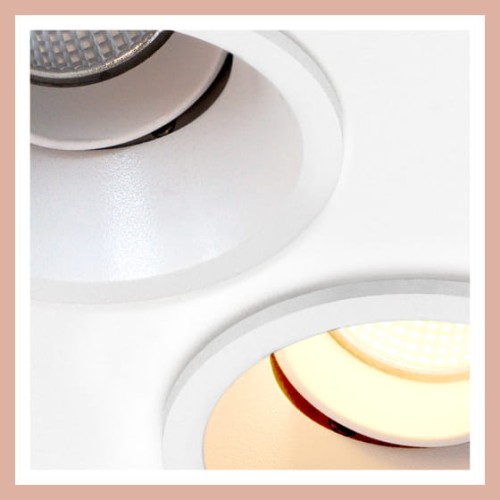 Oczko do łazienki IP44/20 HOLLOW 8 move LED M930 41° wpuszczany biały38053-M930-WW-00-13 Aqform