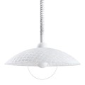 Alvez  96474 lampa wisząca regulowana biała Eglo