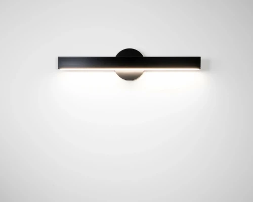 Lampa LED kinkiet nad lustro zoomLED® KO2 CRI>90 IP44 czarny