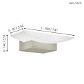 METRASS 96038 KINKIET LED NIKIEL MAT  EGLO