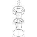 PASTERI 31588  PLAFON LED BIAŁA  EGLO