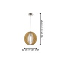 Lampa wisząca COSSANO 94764 EGLO
