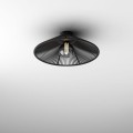 Plafon SNOP 40 E27 Phase-Control natynkowy czarny + klosz czarny 47047-E000-00-PH-B2 Aqform