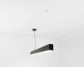 Lampa wisząca nad biurko  OPTONICA liniowa czarna 120cm 40W LED 4000lm 4000K Kingled