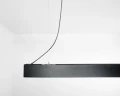 Lampa wisząca nad biurko  OPTONICA liniowa czarna 120cm 40W LED 4000lm 4000K Kingled