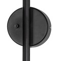 Lampa ścienna kinkiet 2xE14 CRANE-2W S czarna 110 cm W8702-S
