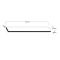 Kinkiet Bodo 60 cm czarny IP54 LED CCT LP-789/1W 60 BK LIGHT PRESTIGE 
